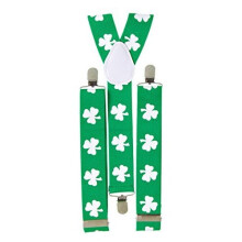 Widmann 7995 v - saint Patrick's Day Hosentrã ¤ Ger With Clover Green - st patricks day green shamrock braces leprechaun irish fancy dress paddy