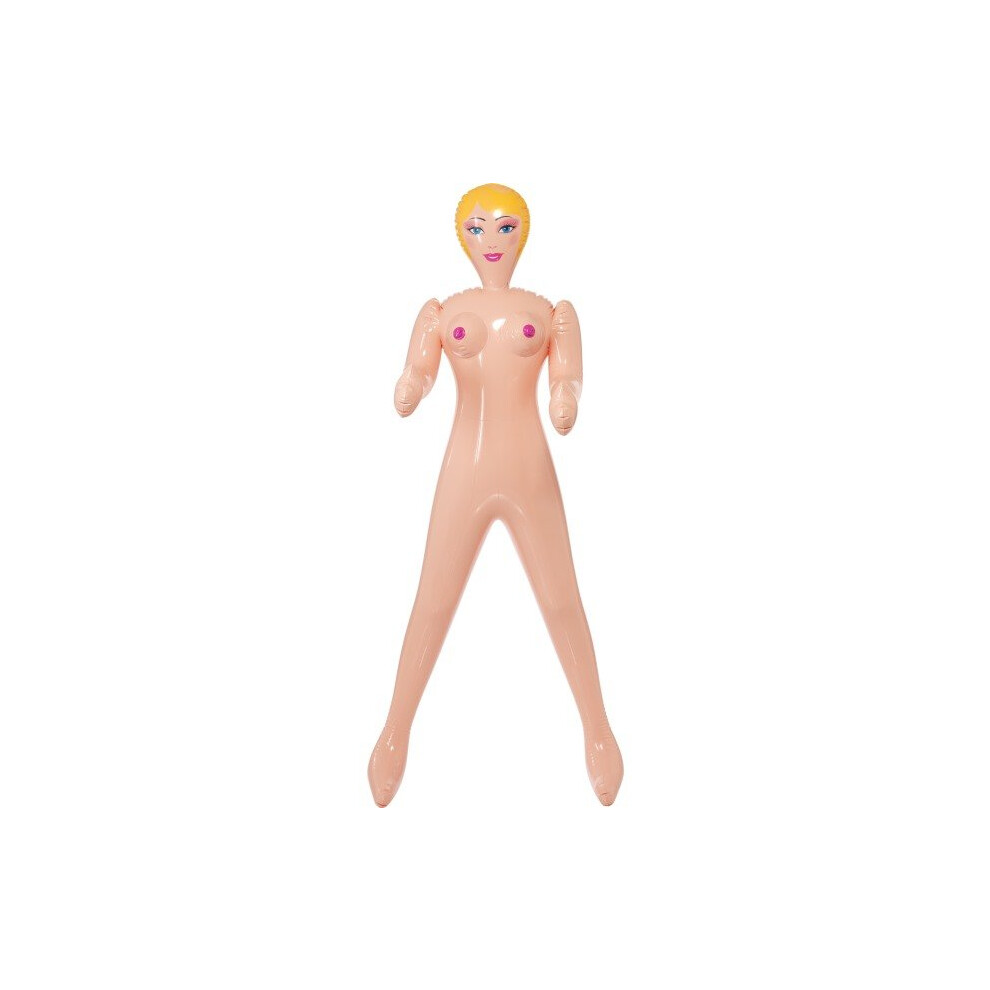 Smiffys Women's Smiffy's Blow-Up Doll, - Doll Stag Blow Up Night Party Inflatable Hen - Doll Stag Blow Up Night Party Inflatable Hen Fancy Dress