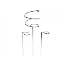 Wine Bottle & 2 Wine Glass Spiral Spike Holders - Camping Holder Picnic Garden - wine bottle glass camping holder picnic garden summit 2 bbq holders