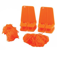 18m Orange Brick Line & Blocks - Silver 126894 -  line brick blocks 18m silverline 126894