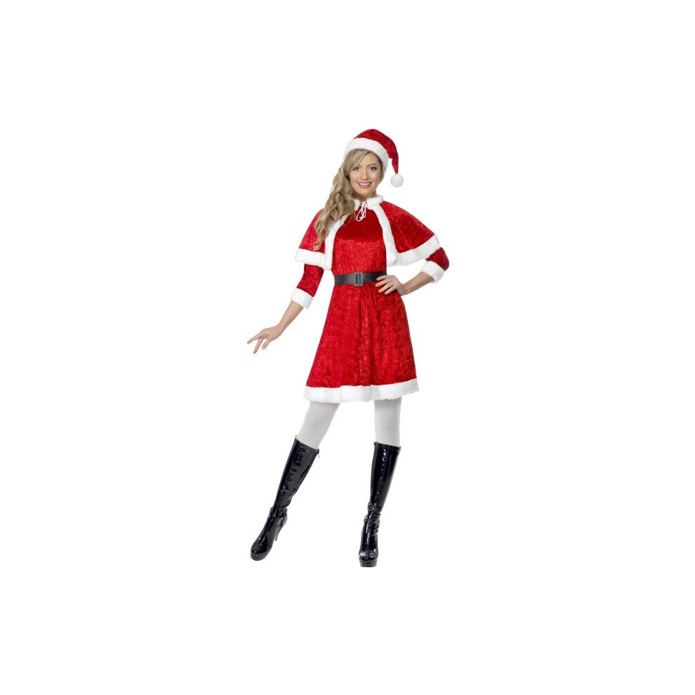 Red Ladies Miss Santa Costume -  costume santa miss christmas fancy dress ladies outfit womens claus xmas smiffys