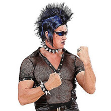 Punk-karnevaalikaulakoru piikkien kera
