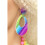 Smiffy's Women's multi-colored earrings 1