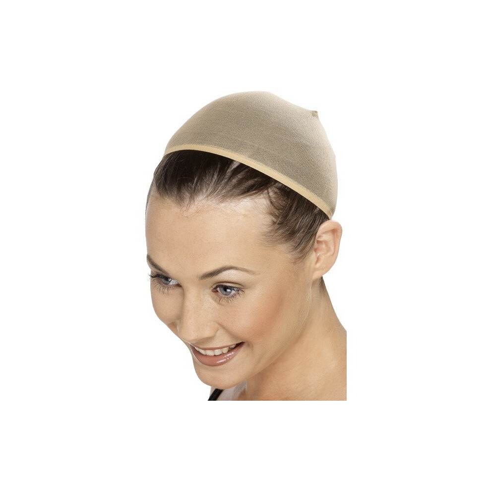 Nude Ladies Wig Cap -  wig dress fancy cap smiffys nude ladies accessory costume womens