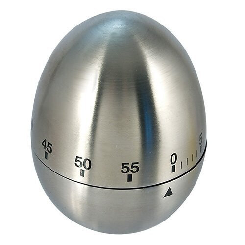 Eddingtons Stainless Steel Egg Timer - Cup Holder Kitchen -  egg timer stainless steel cup holder eddingtons kitchen