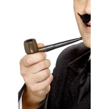 Men's Tales Of Old England Plastic Smoking Pipe - pipe smoking smiffys plastic tales old england