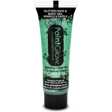 10ml Teal Glitter Face & Body Gel - Paintglow Sparkle Make Up Festival Gels - body glitter face gel paintglow sparkle make up festival gels