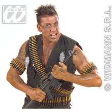 Bullet Belt Accessory - Legs 24 Soldier Cartridge Bullets Novelty Toy Fancy - belt legs 24 soldier cartridge bullet bullets novelty toy fancy dress