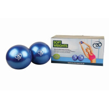 1.5kg Balance Ball Weights - Soft 2 x 15kg Fitnessmad Strength -  soft weights 2 x 15kg fitnessmad strength