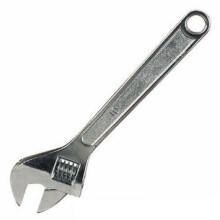30mm Jaw Adjustable Wrench - 250mm Length Silverline 27mm Wr30 - adjustable wrench 250mm jaw length silverline 27mm wr30 30mm