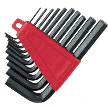 Silverline Hex Key Set 10pce 2 - 10mm - Metric 10 Hk11 Allen -  hex key set silverline metric 10 2 10mm hk11 10pce allen