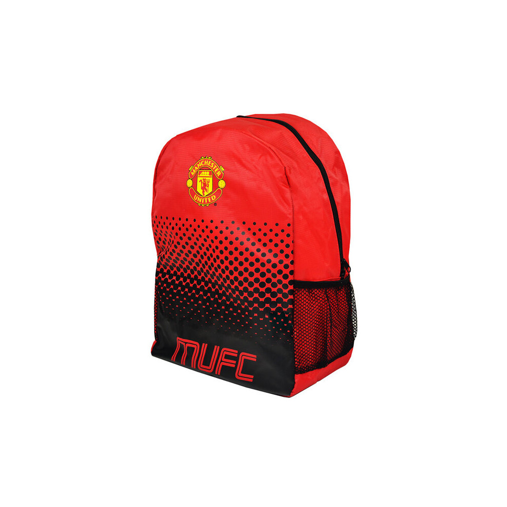 Manchester United F.c. Backpack Official Merchandise - Fc Bag Football Rucksack -  backpack manchester united fc bag football official rucksack fade