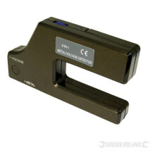 Silverline Metal & Voltage Detector 1 x 9v (pp3) - Pp3 568917 -  metal voltage detector x pp3 silverline 1 9v 568917