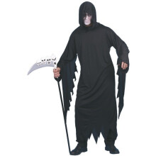 Smiffy's Adult Men's Screamer Costume, Gown And Hood, Legends Of Evil, - costume halloween fancy dress screamer outfit reaper mens grim adult
