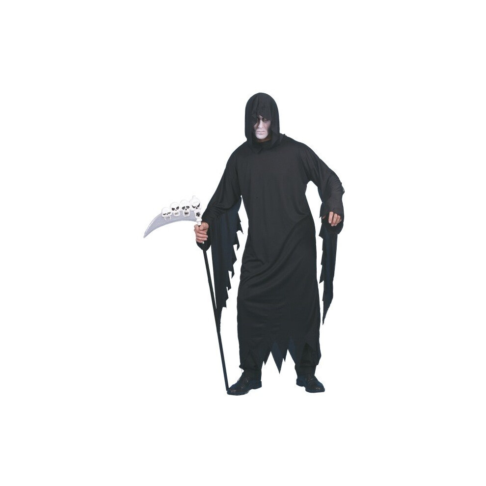 Smiffy's Adult Men's Screamer Costume, Gown And Hood, Legends Of Evil, -  costume halloween fancy dress screamer outfit reaper mens grim adult