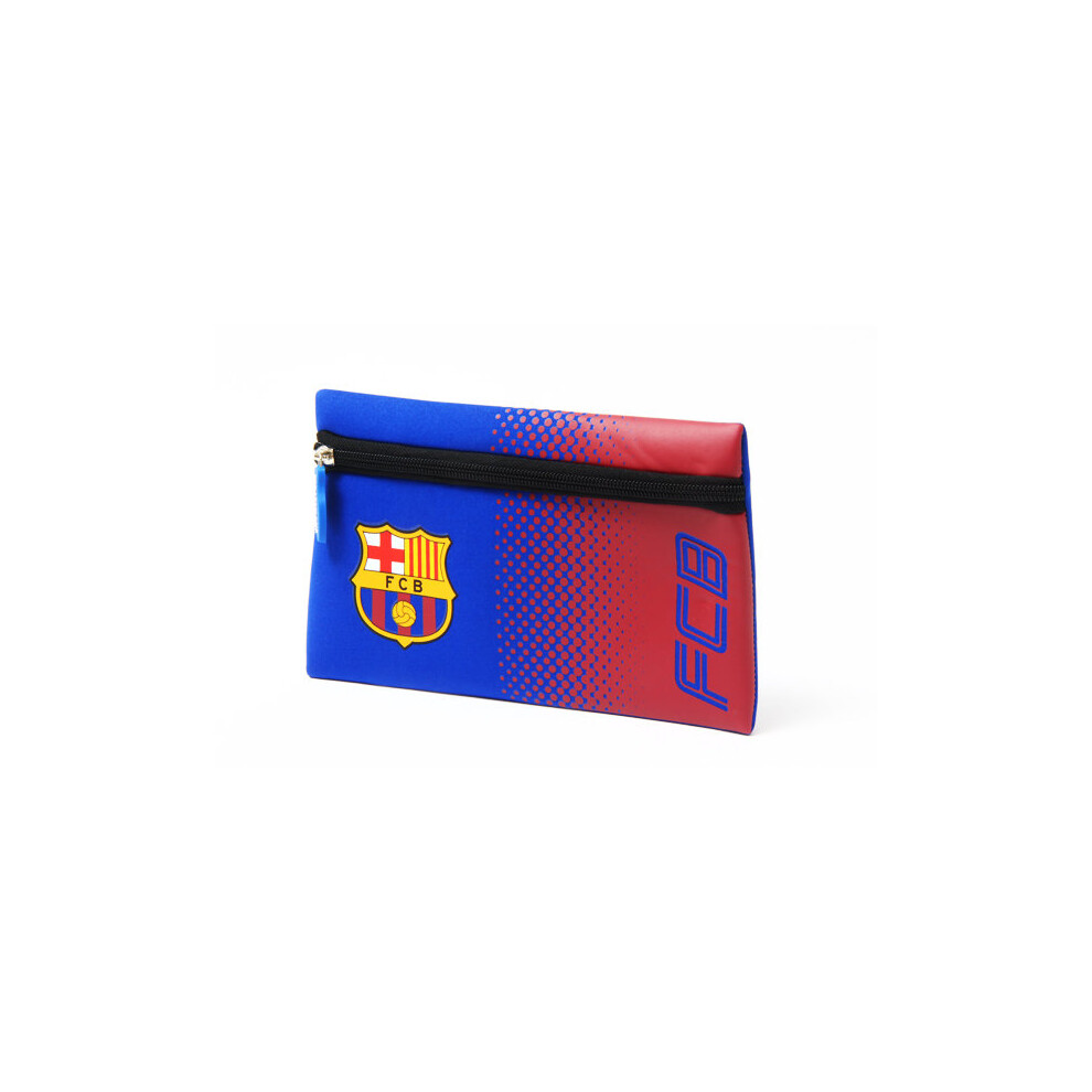 F.c. Barcelona Pencil Case Official Merchandise - Fc School Football Gift New -  pencil case fc barcelona official school football gift new