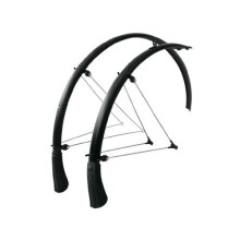 SKS Bluemels Matt 28 Zoll, 35 mm Fahrradschutzbleche - Robuster Schutz für Rennräder
