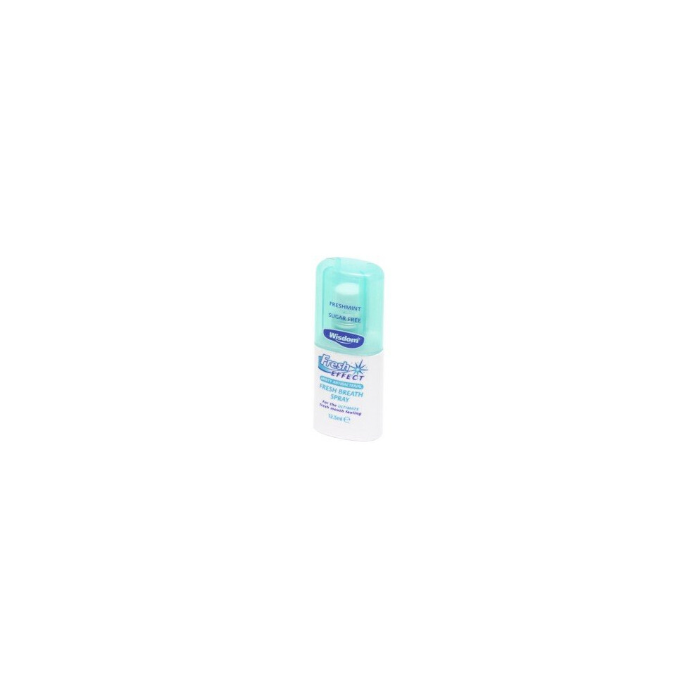 Wisdom Fresh Breath Spray - Minty Effect 125ml Antibacterial -  fresh wisdom breath spray minty effect 125ml antibacterial