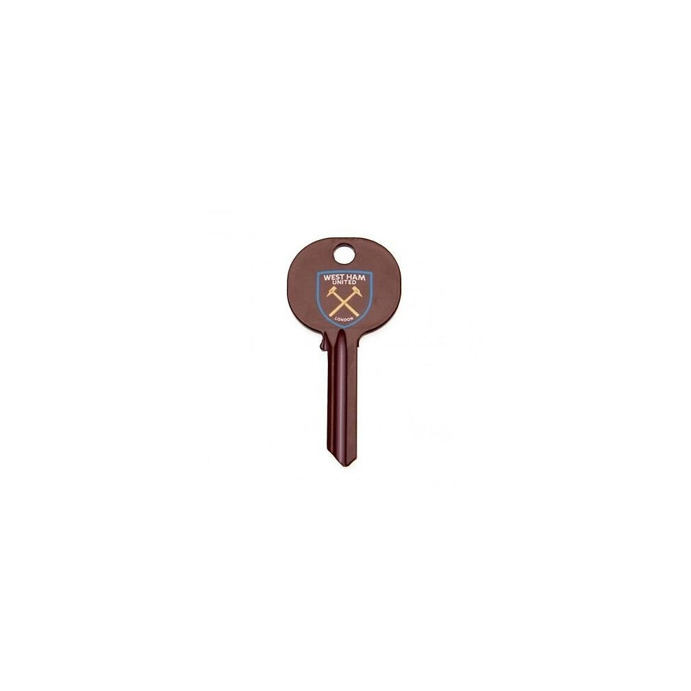 West Ham United F.c. Door Key Sd - Football Club Official Blank House Fc Crest - West Ham United Key Football Club Door Official Blank House Fc Crest 5030260200501
