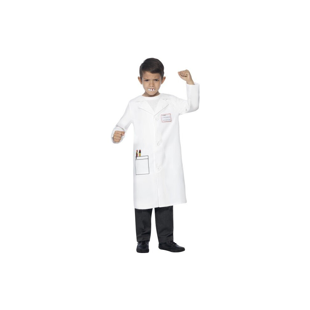 Smiffy's Children's Dentist Kit, Coat And Awful Teeth, Ages 7-9, Colour: White, -  dentist fancy dress kit costume boys outfit teeth kids smiffys