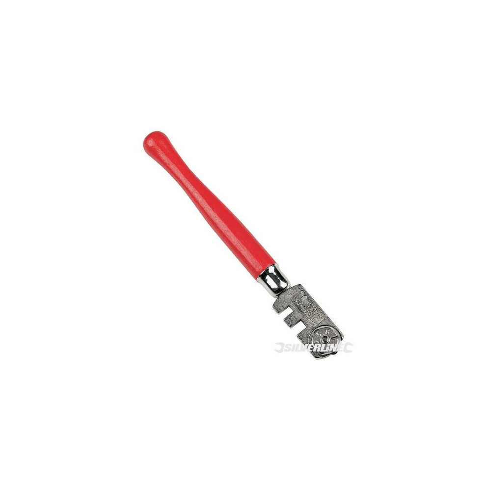 Silverline 125Mm 6 Wheel Glass Cutter - 6 Ct30 - Glass Cutter 6Wheel Ct30 125Mm
