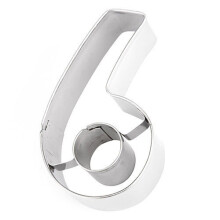 Six And Nine Cookie Cutter - stainless steel cookie 6 9 eddingtons cutter number pastry cutters