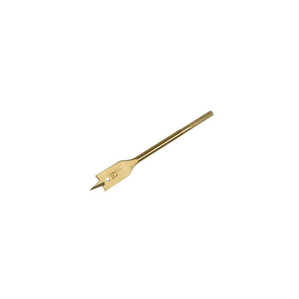 20mm Titanium Coated Flat Bit - Titanium Silverline 117657 -  flat titaniumcoated silverline bit 20mm 117657