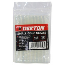 DT60881 Glue Sticks Pack – 50 x 7mm x 100mm, Pre-Heat in 3–5 min, Includes Wire Stand