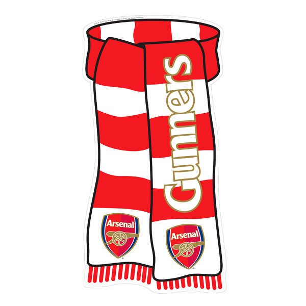 Arsenal F.c. Show Your Colours Sign Official Merchandise - Fc Metal ...