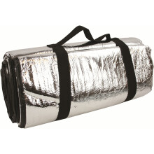 Reflective Foil Thermo Survival Blanket - Highlander Silver Padded -  blanket survival thermo highlander silver reflective padded