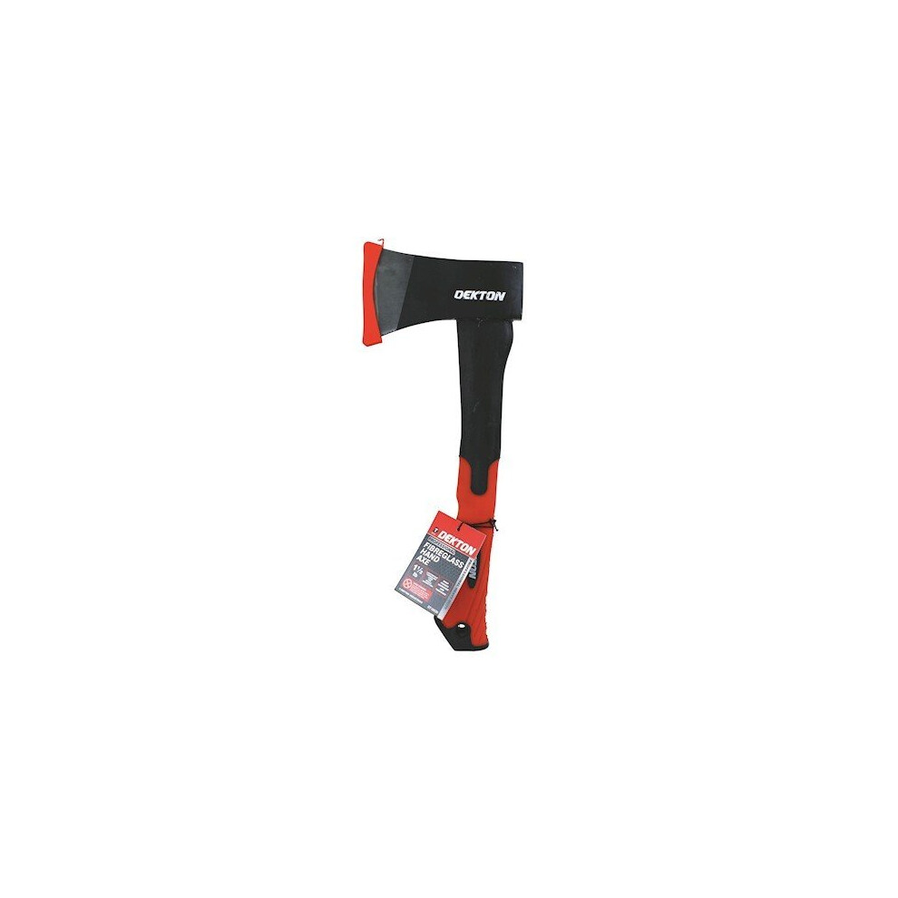 Dekton 1 1/2lb Axe Carbon Steel -  dekton wooden handle 15lb hatchet chopper splitter camping kindle