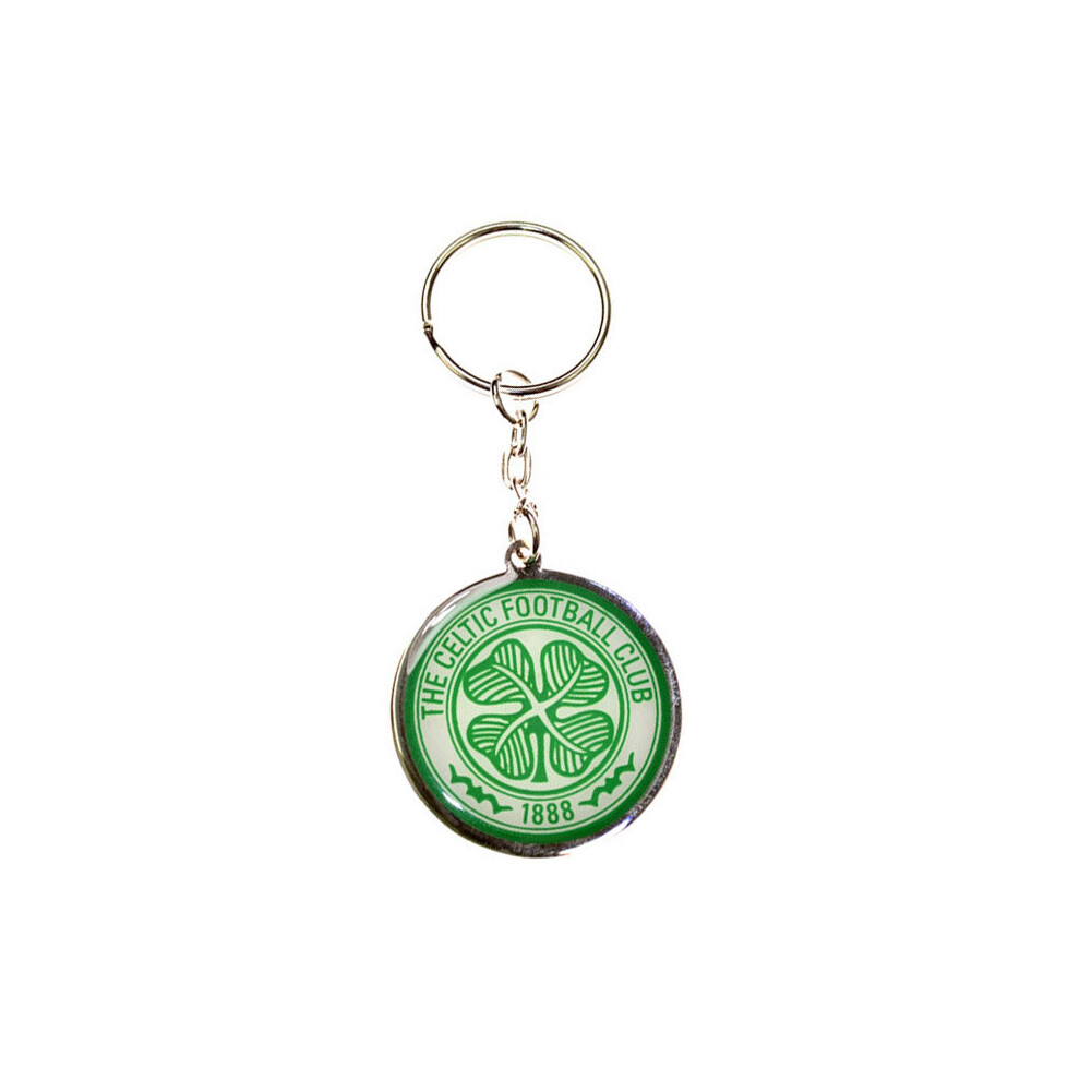 Celtic Crest Key Ring - Multi-Colour - Key Fc Football Club Official Metal Gift - Celtic Keyring Fc Football Club Official Metal Gift Crest New Grey