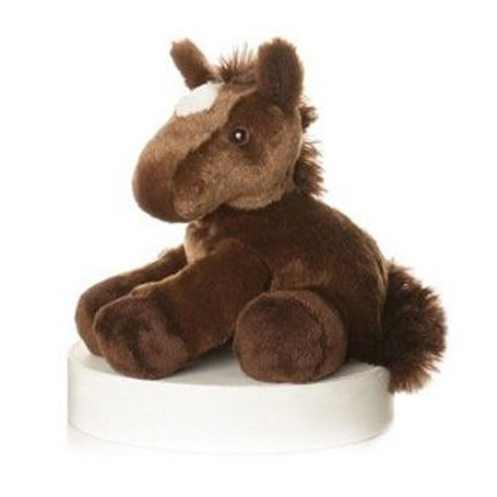 Aurora World 8" Mini Flopsie Chestnut Horse Soft Toy - Aurora Flopsies World 8Inch - Toy Aurora Horse Mini Flopsies Chestnut World 8Inch Cuddly Plush Gift Brown