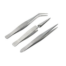 Revell - Set Of 3 Tweezers - Tweezer Set 3 Pack Modelling Craft Tweezers 3906 -  revell tweezer set 3 pack modelling craft tweezers 39063