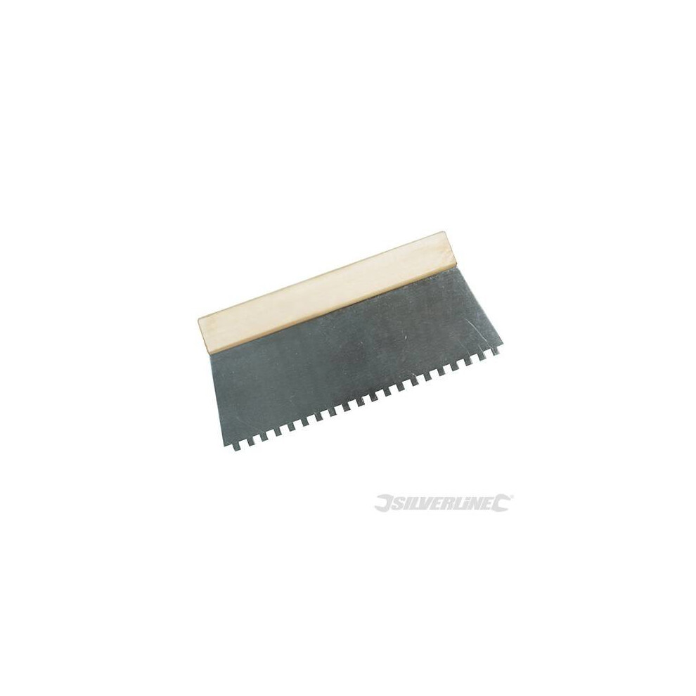 6mm Adhesive Comb - Silverline Teeth 515781 Trowel -  adhesive comb silverline 6mm teeth 515781 trowel