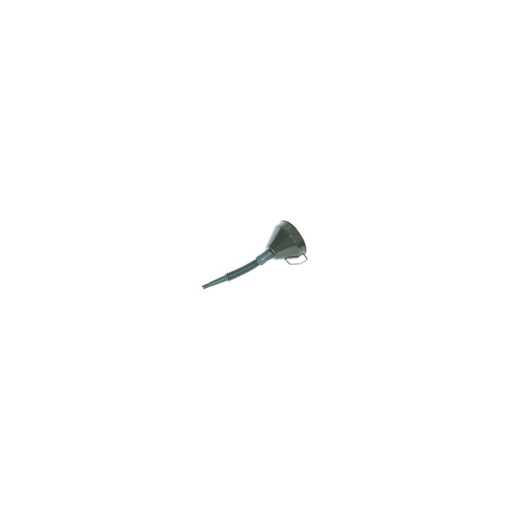 160mm Plastic Funnel With Spout - Silverline 868569 -  funnel plastic spout silverline 160mm 868569