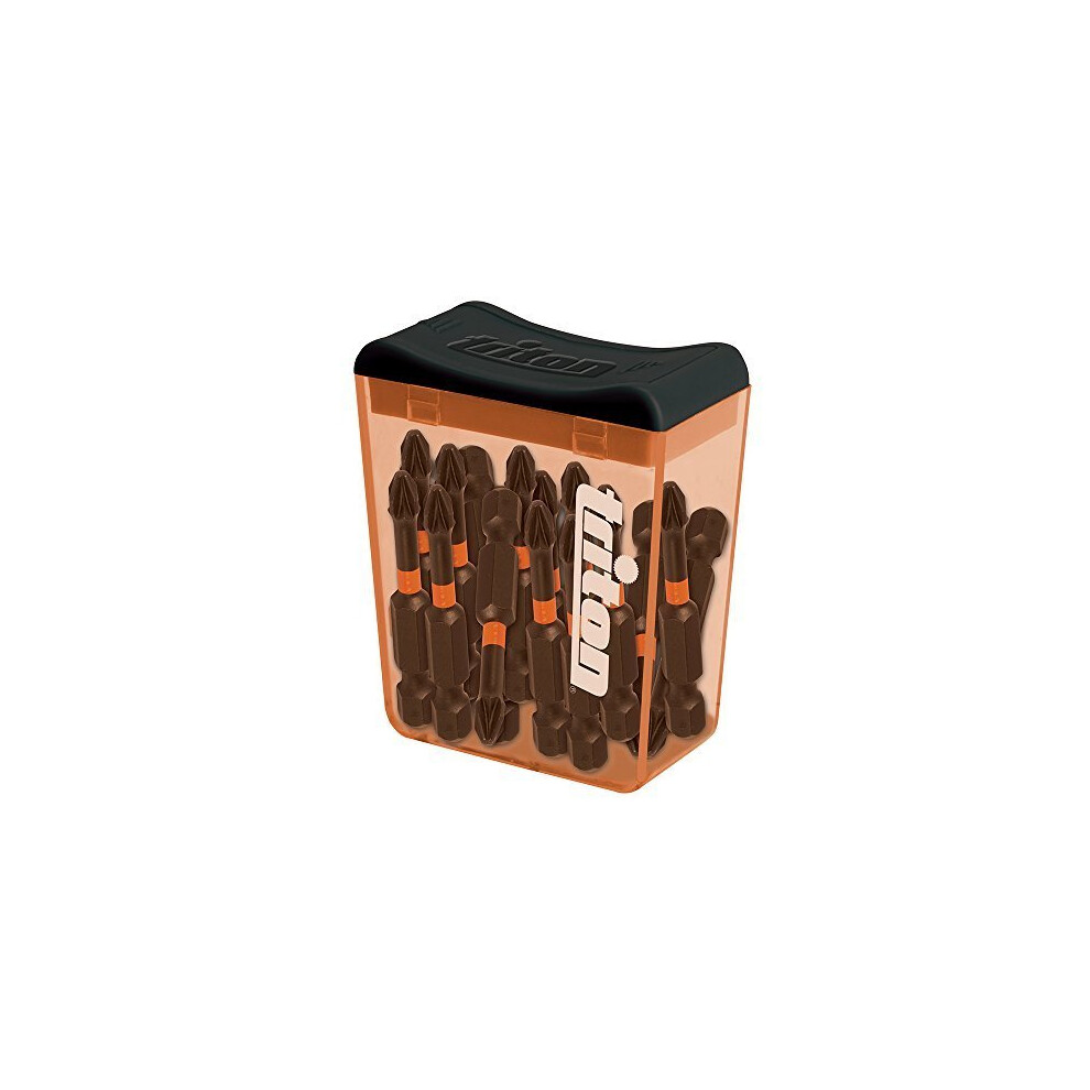 Triton Pozi Screwdriver Impact Bit 15pk Pz2 50mm - 50 Bits 809018 Tpta51809018 -  impact bit screwdriver triton pozi pz2 50 15pk bits 809018 50mm
