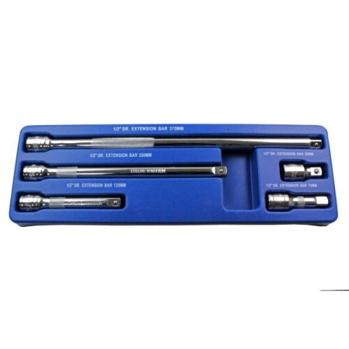 US PRO 5pc 1/2 dr Extension Bar Set 50, 75, 125, 250 & 375mm
