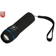 Electralight 1 W LED-zoomficklampa – Superljusstark för vandring och camping – ficklampa med zoom, 1 W, i fickstorlek