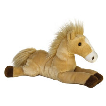 12" Brown Flopsie Butterscotch Horse Soft Toy - Plush Aurora World Cuddly New - horse plush toy aurora butterscotch flopsie world cuddly new
