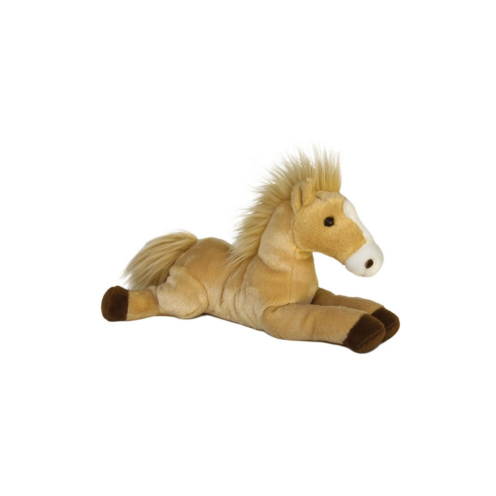 12" Brown Flopsie Butterscotch Horse Soft Toy - Plush Aurora World Cuddly New -  horse plush toy aurora butterscotch flopsie world cuddly new