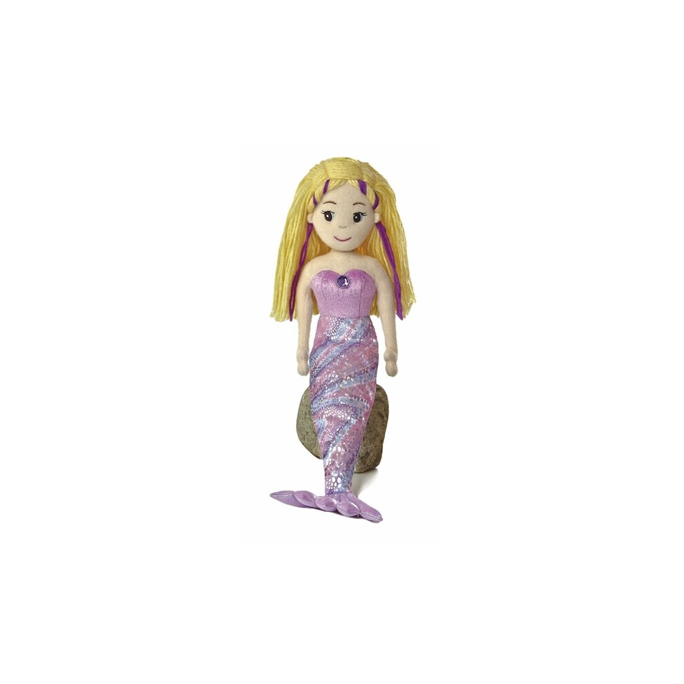 18" Sea Sparkles Mermaid Serena Soft Doll - Toy Aurora Plush New Cuddly Gift -  sea sparkles mermaid toy aurora serena plush soft new doll cuddly