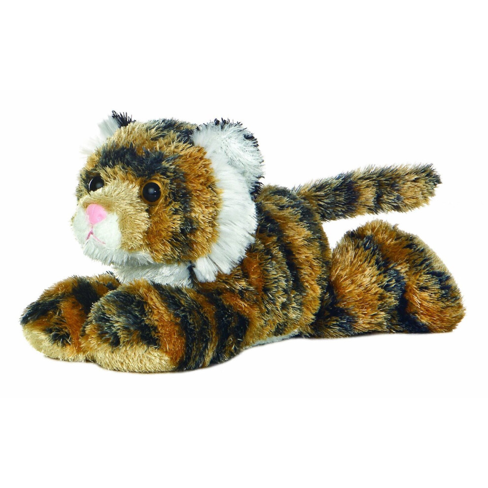 8" Mini Flopsie Tanya Bengal Tiger Soft Toy - Aurora 8inch Brown Plush -  aurora tiger flopsie 8inch brown plush