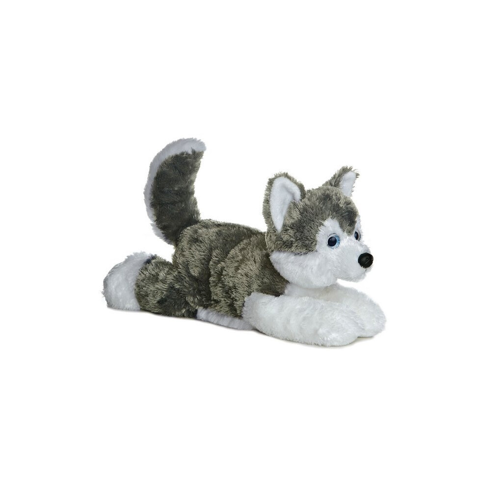 Aurora World 12" Flopsie Shadow Husky Soft Toy - Aurora Plush New Cuddly 12 Flopsies Teddy - Aurora Plush Toy Shadow Husky New Cuddly 12 Flopsie Flopsies Soft