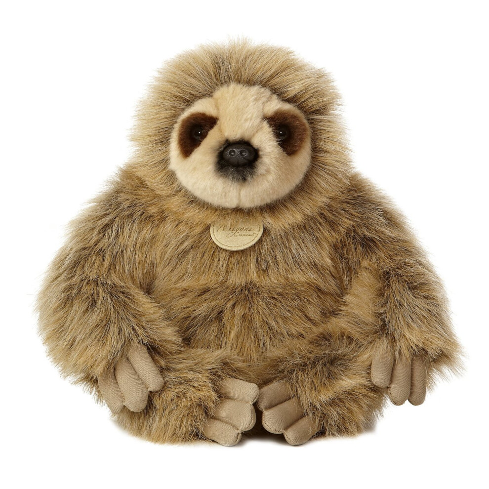 12" Miyoni Sloth Soft Toy - Plush 12inch Cuddly -  miyoni sloth plush 12inch soft cuddly toy