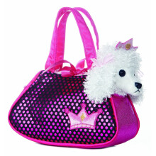 8" Purple Fancy Pal Poodle In A Bag - Auror Pals New Plush Toy 8inch Soft - aurora fancy pals poodle new plush toy 8inch soft - Plush Soft Toy