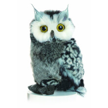 9" Flopsie Great Horned Owl Soft Toy - Aurora 9inch New - aurora great horned owl 9inch new - Plush Soft Toy