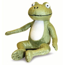 7" Room On The Broom Frog Soft Toy - 7inch Aurora New - toy room soft broom frog 7inch aurora new - Plush Soft Toy