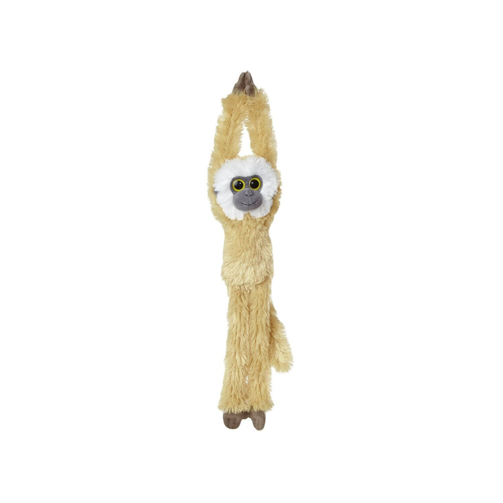 19" Light Brown Hanging Gibbon Soft Toy - New Aurora Cuddly 19inch -  hanging gibbon light brown new aurora cuddly toy 19inch