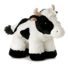 8" Mini Flopsie Mini Moo Cow Soft Toy - Aurora 8inch Plush New - aurora cow flopsie 8inch mini toy plush soft new - Plush Soft Toy